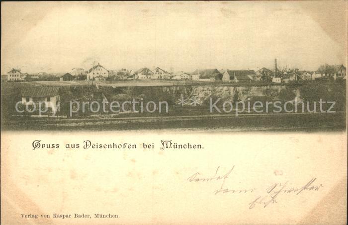 Deisenhofen Hoechstaedt Dorfansicht