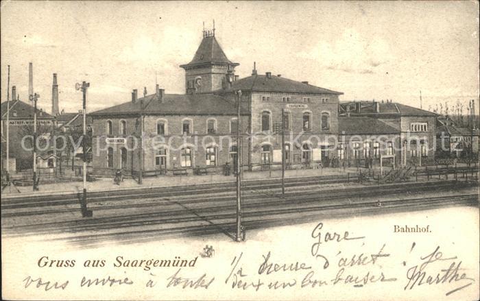 Saargemuend Bahnhof