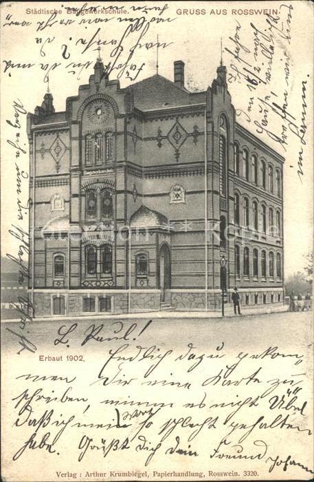 Rosswein Baugewerkschule