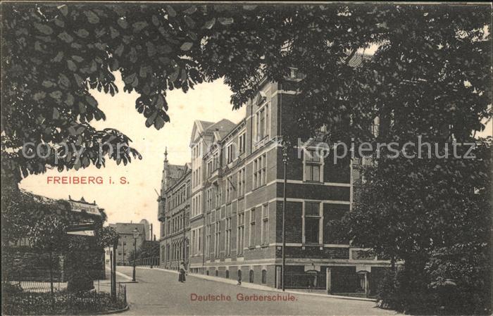 Freiberg Sachsen Deutsche Gerberschule