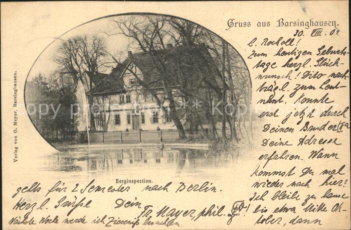 Barsinghausen Berginspektion