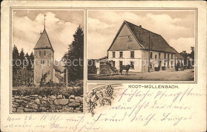 Rodt Marienheide Kirche und Gastwirtschaft