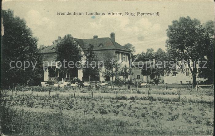 Burg Spreewald Fremdenheim Landhaus Winzer