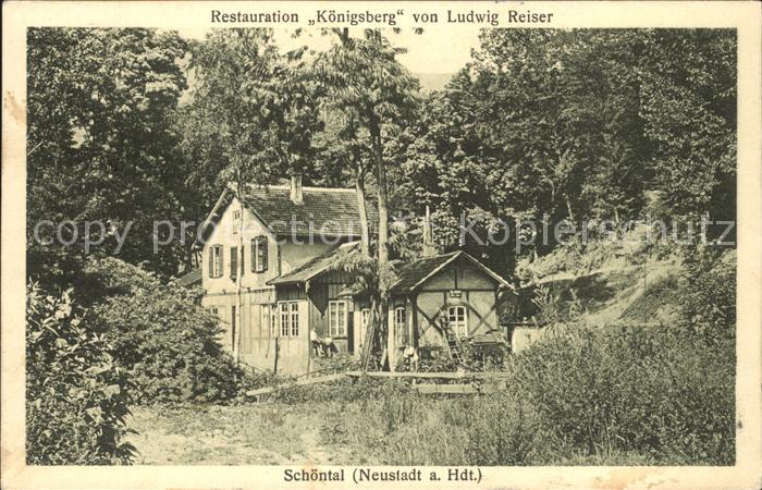 Neustadt Haardt Restauration Koenigsberg