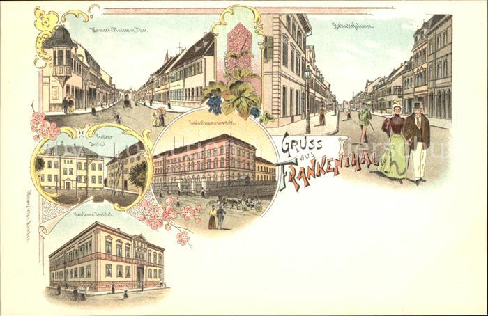 Frankenthal Pfalz Wormser- Strasse Tor Bahnhofstrasse