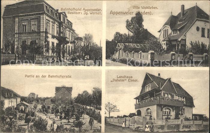 Appenweier Villa Wohlleben Landhaus Daheim Ebner Bahnhofstrasse