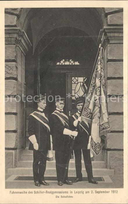 Leipzig Fahnenweihe Schiller- Realgymnasium