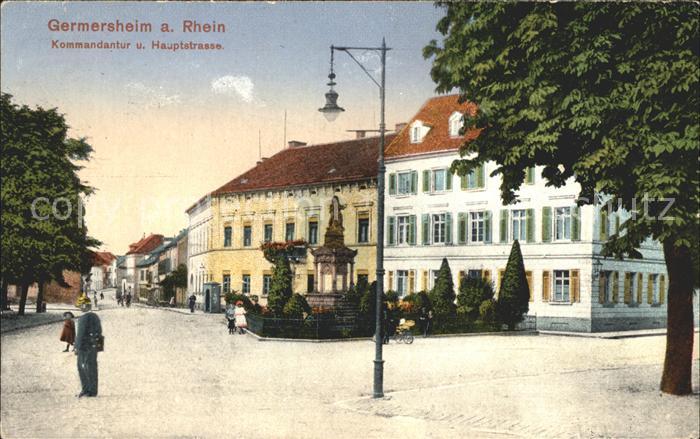 Germersheim Kommandantur Hauptstrasse