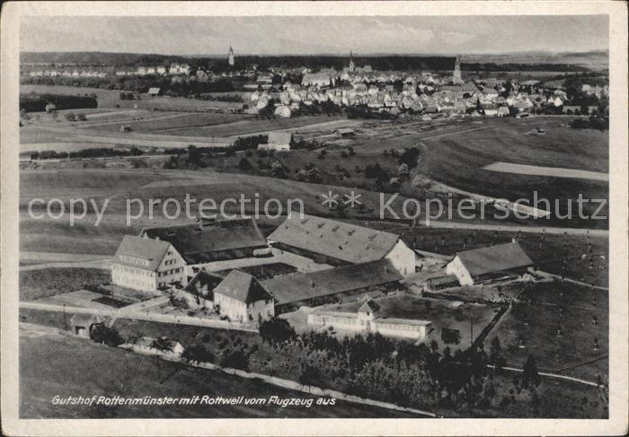 Rottenmuenster Rottweil Fliegeraufnahme