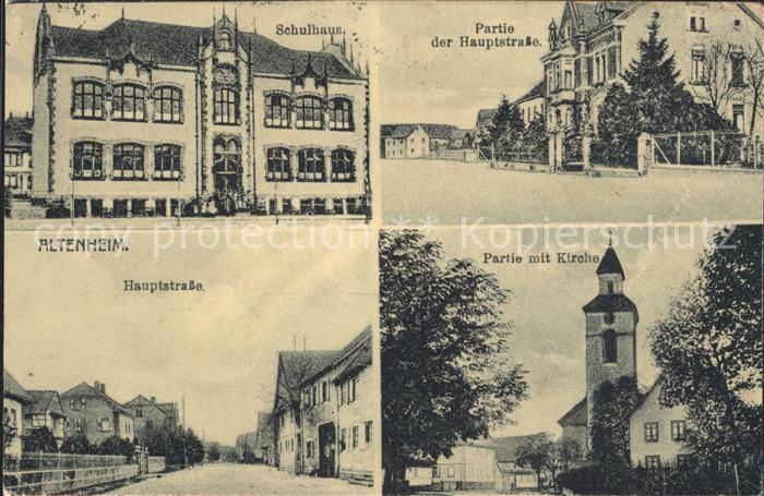 Altenheim Neuried Hauptstrasse Kirche Schulhaus