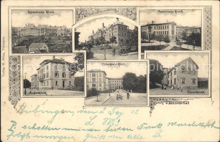 Tuebingen Chirurgische Klinik Ohrenklinik Augenklinik
