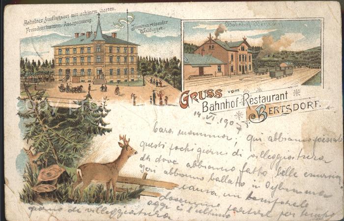 Bertsdorf-Hoernitz Bahnhof- Restaurant
