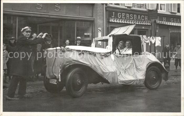 Waldshut Tiengen Rhein Auto Oldtimer J. Gersbach Fastnacht NZ3