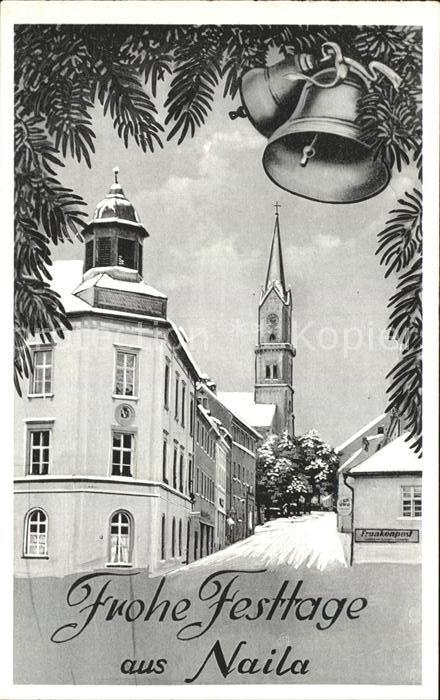 Naila Frohe Festtage Weihnachten Kirchenglocke