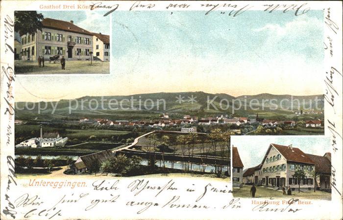 Untereggingen Gasthof Drei Koenige Handlund Frid. Benz