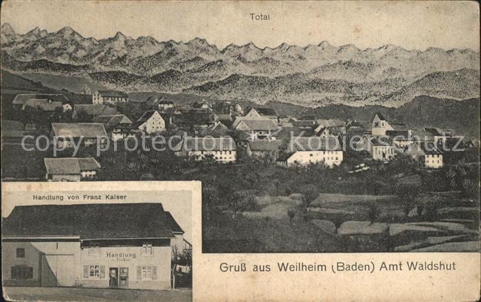 Weilheim Waldshut Handlung Franz Kaiser