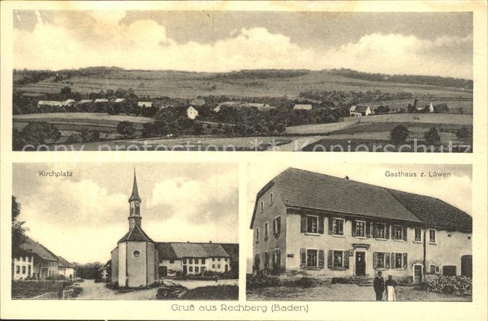 Rechberg Klettgau Gasthaus zum Loewen Kirchplatz