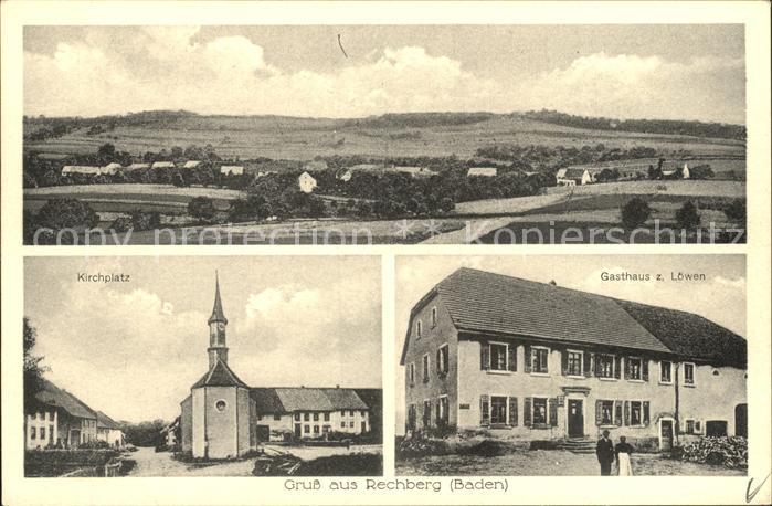 Rechberg Klettgau Gasthaus zum Loewen Kirchplatz