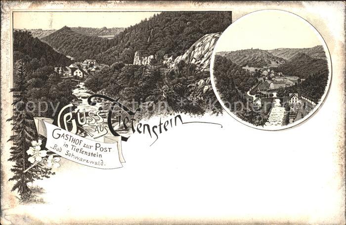 Tiefenstein Albtal Gasthof zur Post