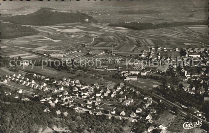 Gottmadingen Fahr-Werke Siedlungen Fliegeraufnahme
