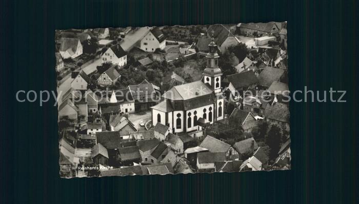 Steinau Strasse Fliegeraufnahme Kirche