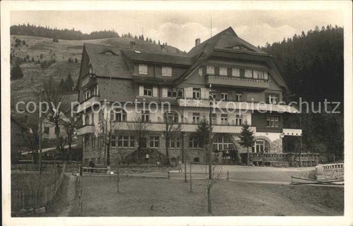 Menzenschwand Erholungsheim Menzenschwand