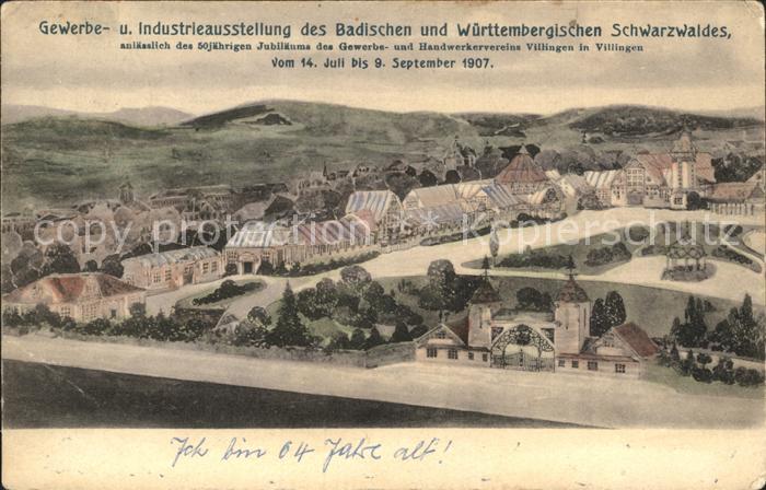 Villingen-Schwenningen Gewerbe- und Industrieausstellung Schwarzwald Jubilaeum
