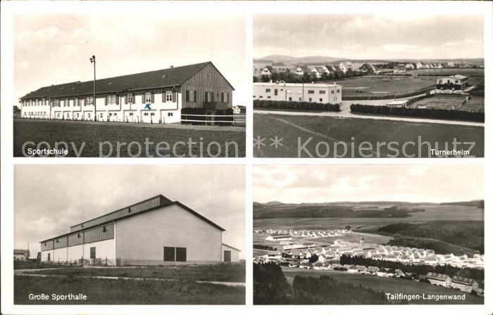 Tailfingen Albstadt Sportschule Turnerheim Grosse Sporthalle
