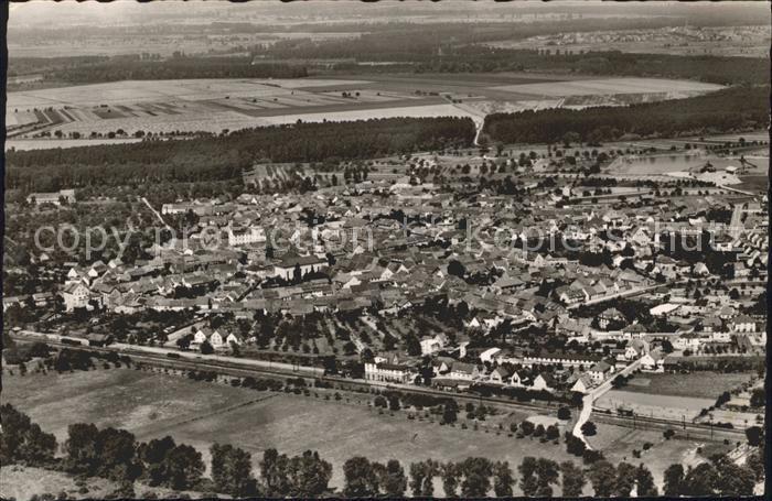 Philippsburg Baden Fliegeraufnahme