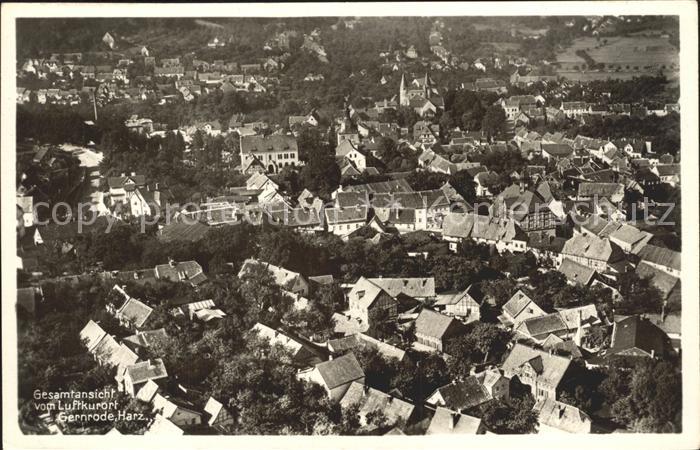 Gernrode Harz Fliegeraufnahme