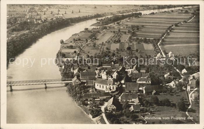 Rheinheim Fliegeraufnahme