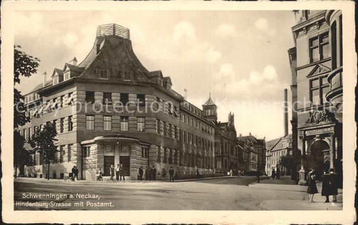 Schwenningen Neckar Hindenburg-Strasse Postamt