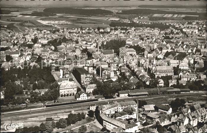 Schwenningen Neckar Fliegeraufnahme