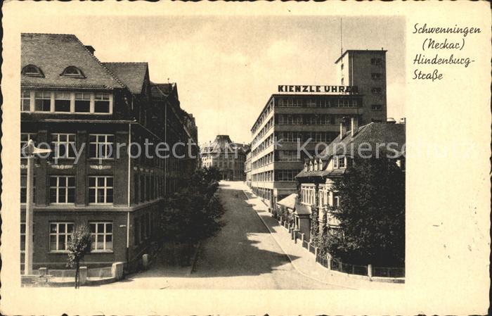 Schwenningen Neckar Hindenburg-Strasse Kienzle-Uhren