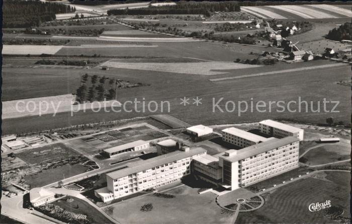 Schwenningen Neckar Staedtisches Krankenhaus Fliegeraufnahme
