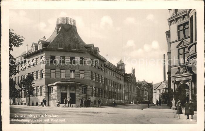 Schwenningen Neckar Hindenburg-Strasse Postamt