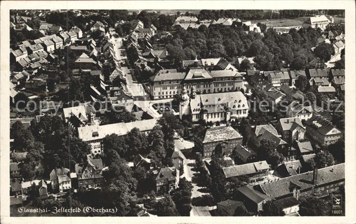 Clausthal-Zellerfeld Fliegeraufnahme