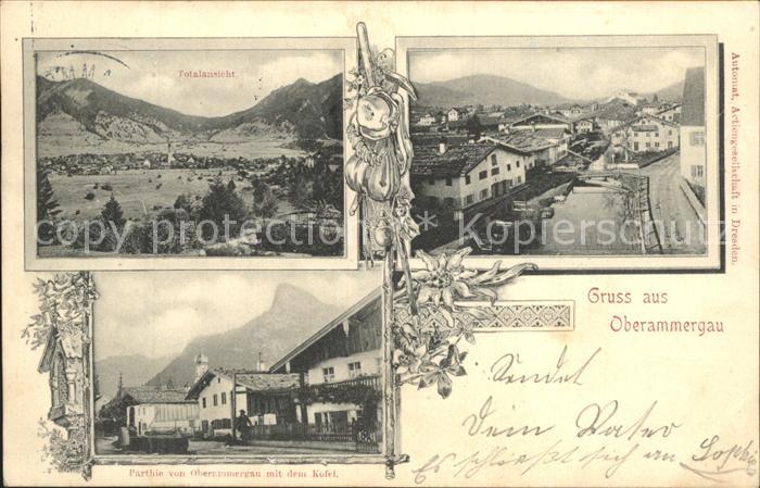 OBERAMMERGAU Bayern Kofel