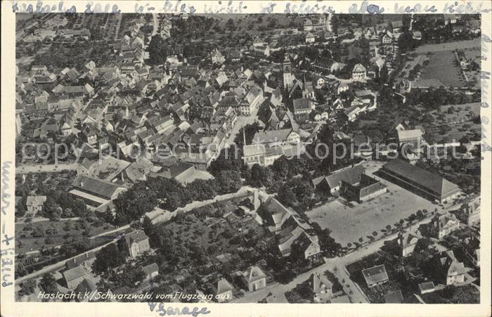 Haslach Kinzigtal Fliegeraufnahme