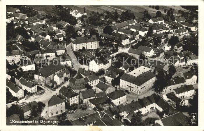 Remptendorf Fliegeraufnahme Bahnpost