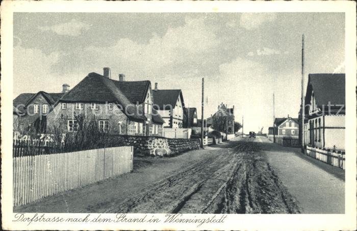 Wenningstedt Sylt Dorfstrasse