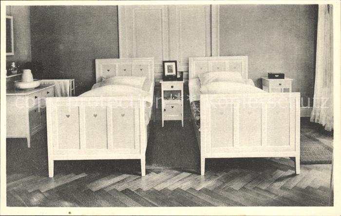 Freiburg Breisgau Erbgrossherzogin Hilda-Haushaltungsschule Schlafzimmer