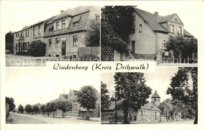 Lindenberg Prignitz Bahnhof Landambulatorium Kreissparkasse Apotheke