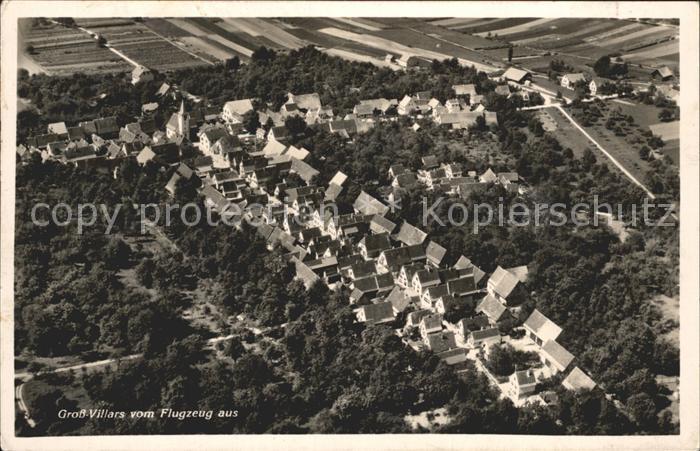 Grossvillars Fliegeraufnahme