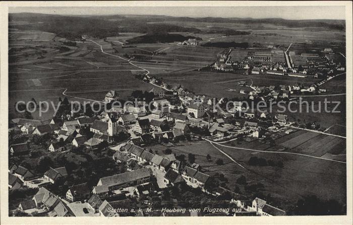 Stetten kalten Markt Heuberg Fliegeraufnahme