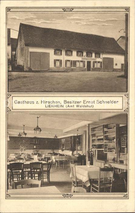 Lienheim Gasthaus zum Hirschen