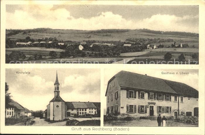 Rechberg Klettgau Gasthaus zum Loewen Kirchplatz