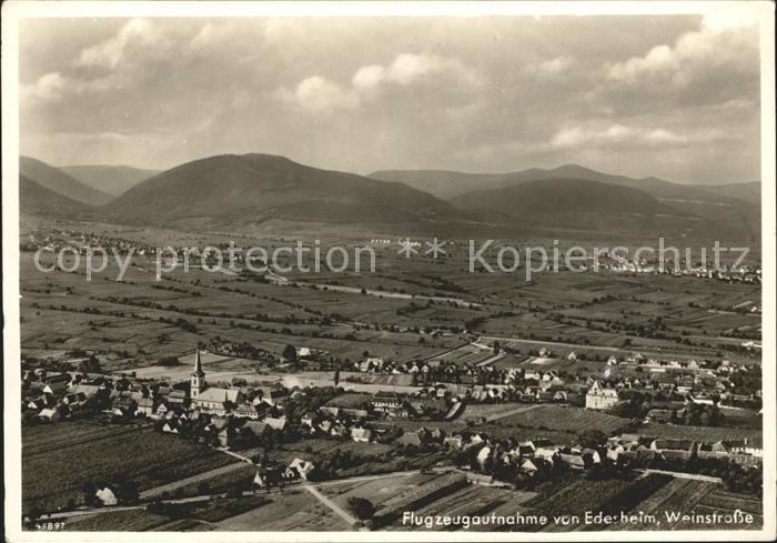 Edesheim Pfalz Fliegeraufnahme