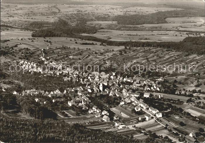 Eisingen Baden Fliegeraufnahme
