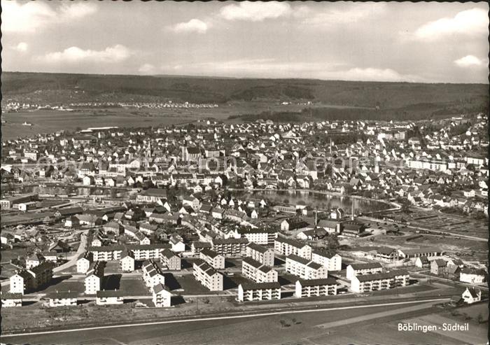 Boeblingen Suedteil Fliegeraufnahme